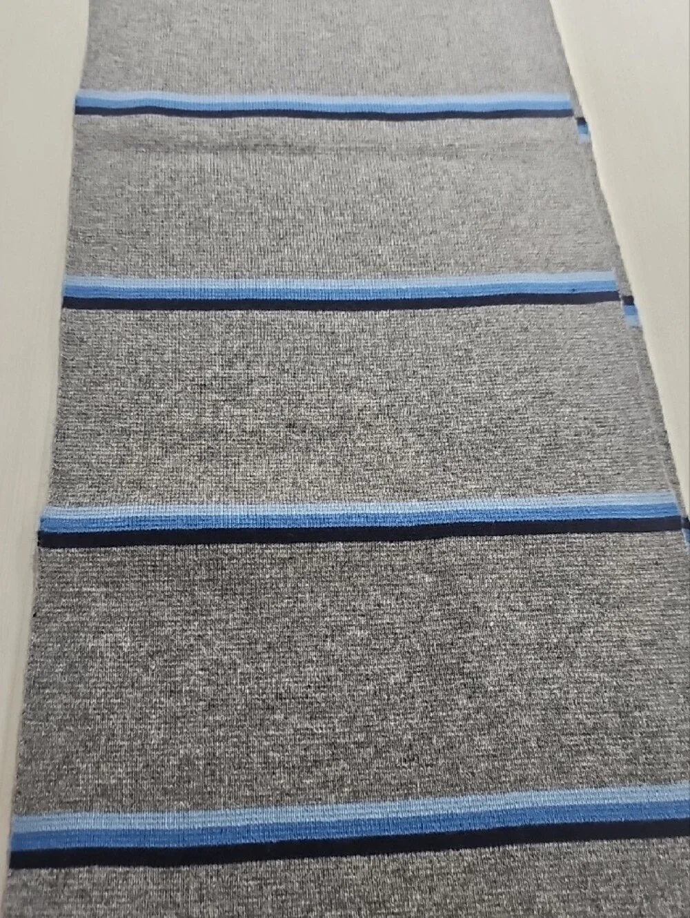 Lot Of 3 Scarves: GAP Navy Pinstripe NWT, GAP Gray/navy NWT, Brown CK